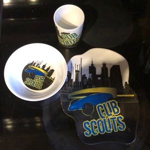 Cub Scouts dishes set